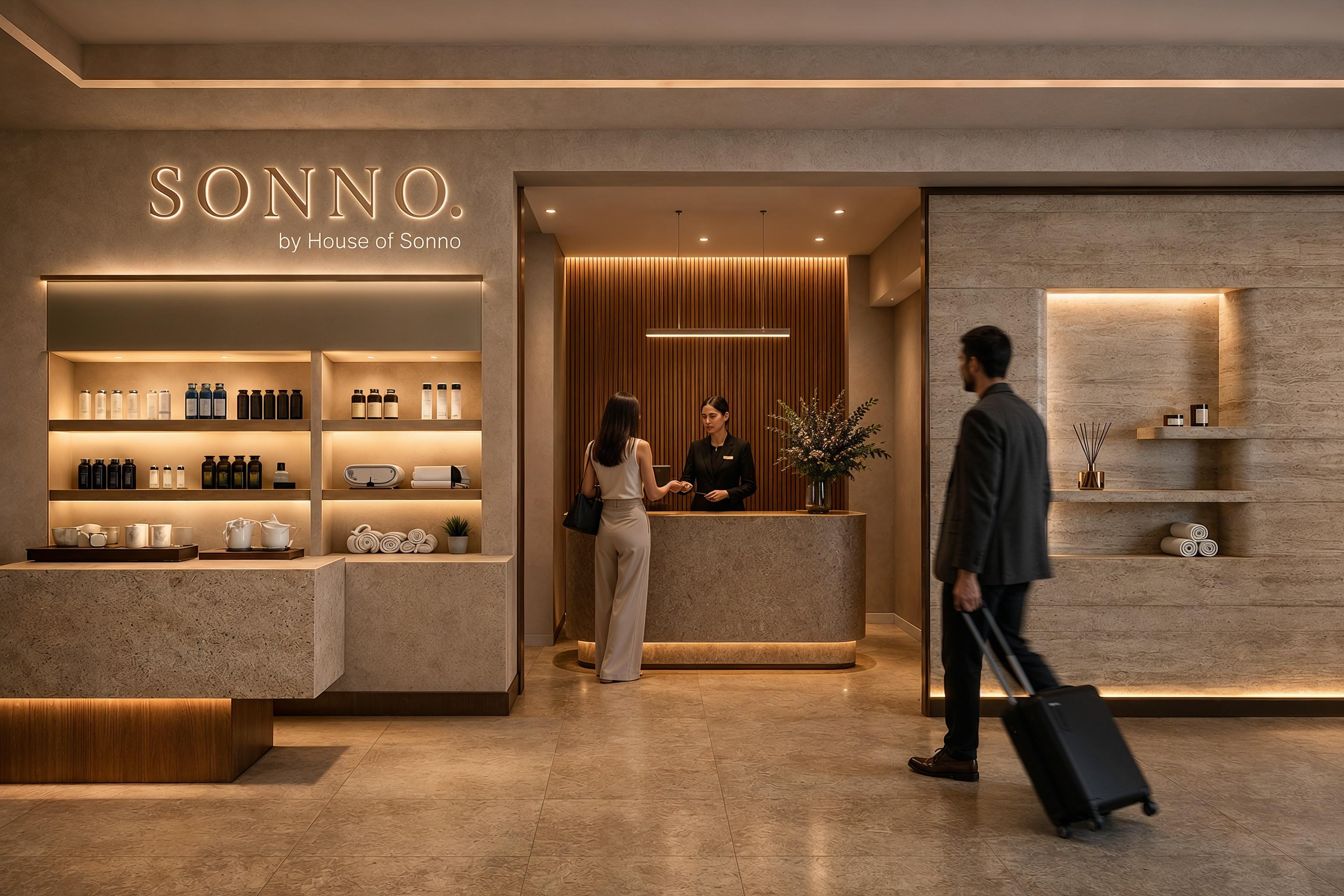 Sonno lobby display